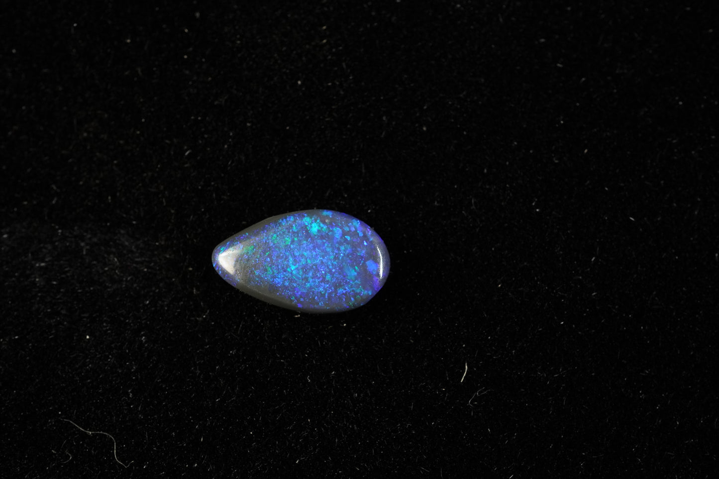 0.56 ct Black Opal 8.8 x 5.2 x 1.8 mm