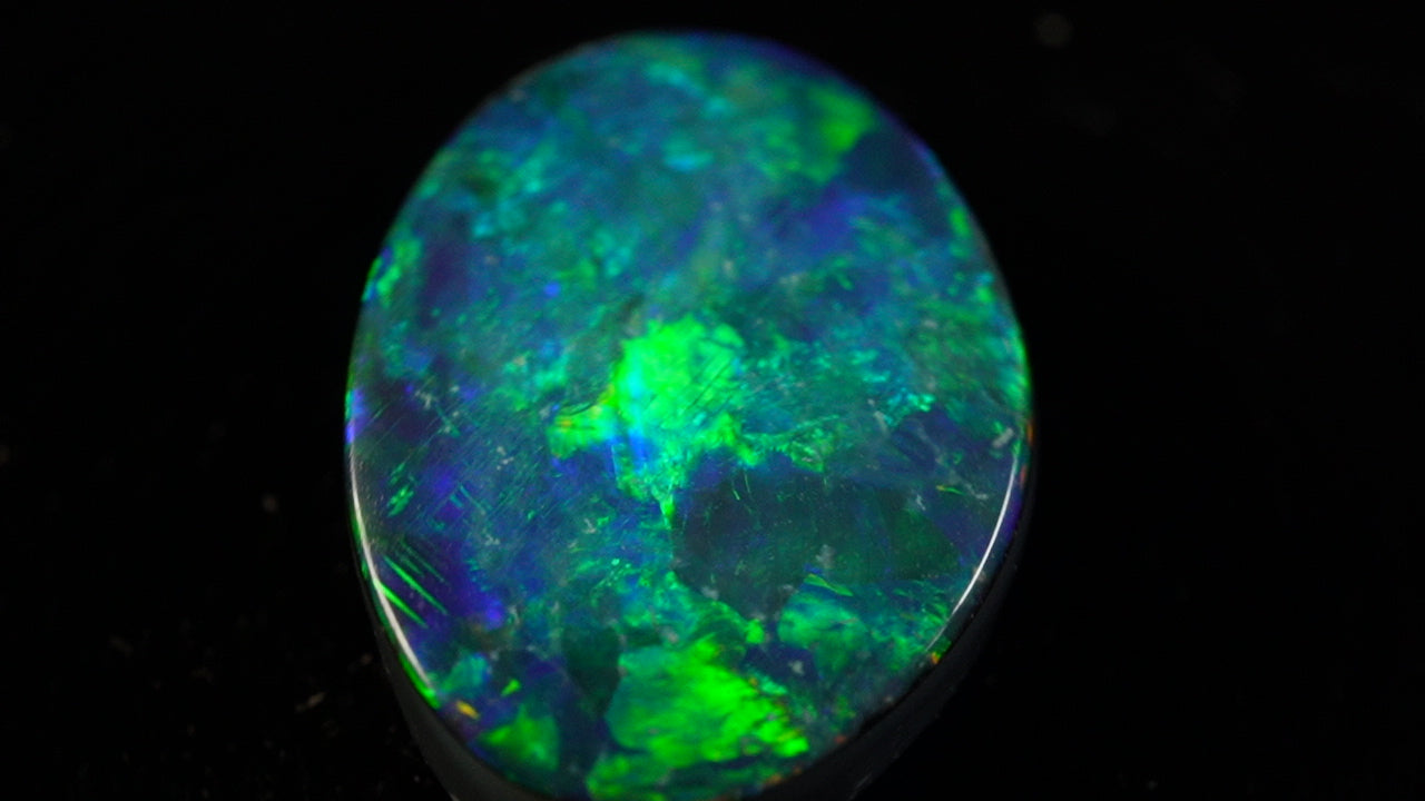 4.1 ct Lightning Ridge Opal Doublet