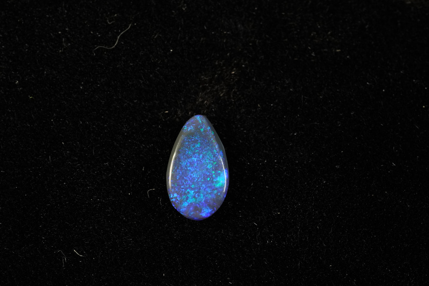 0.56 ct Black Opal 8.8 x 5.2 x 1.8 mm