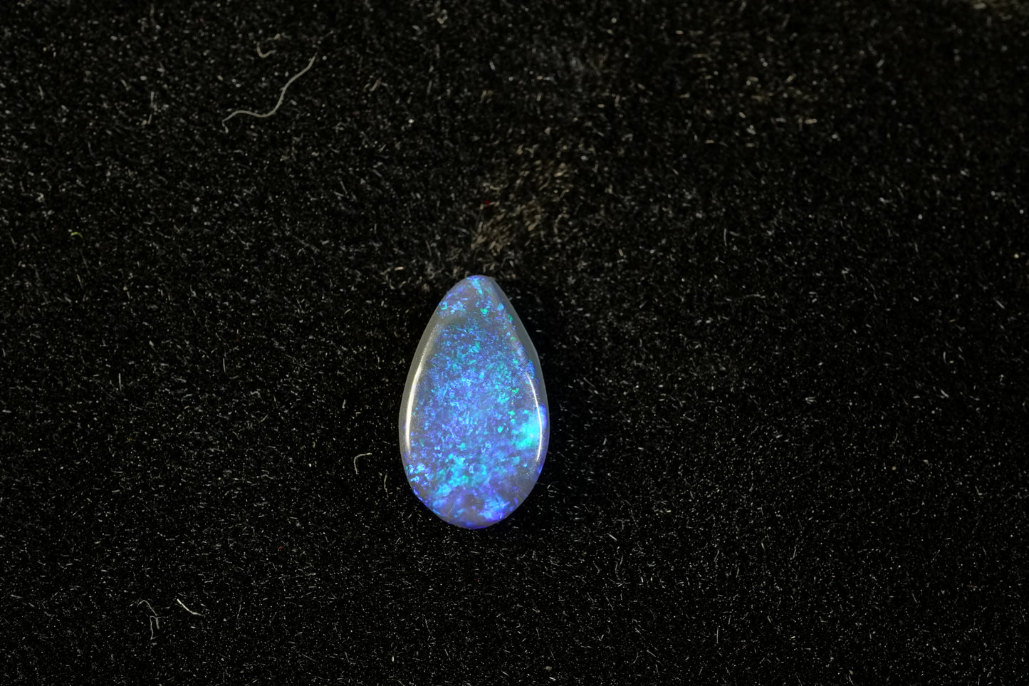 0.56 ct Black Opal 8.8 x 5.2 x 1.8 mm