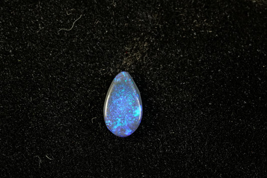 0.56 ct Black Opal 8.8 x 5.2 x 1.8 mm