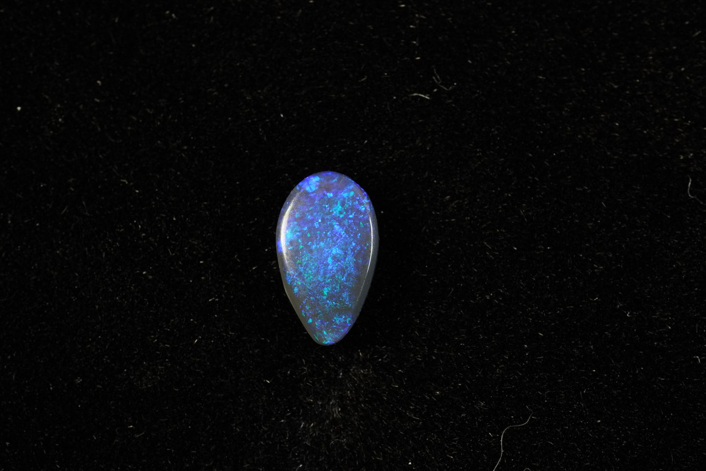 0.56 ct Black Opal 8.8 x 5.2 x 1.8 mm