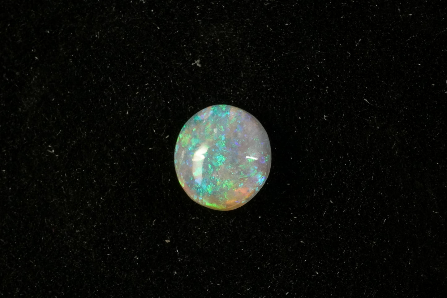 0.72 Dark Crystal Opal 6.5 x 5.8 x 2.8 mm