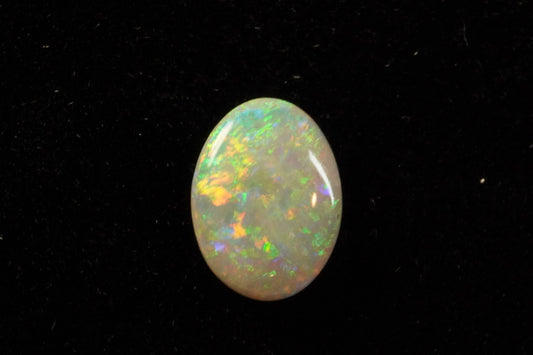 0.74 crystal opal 8.4 x 6.4 x 1.9 mm