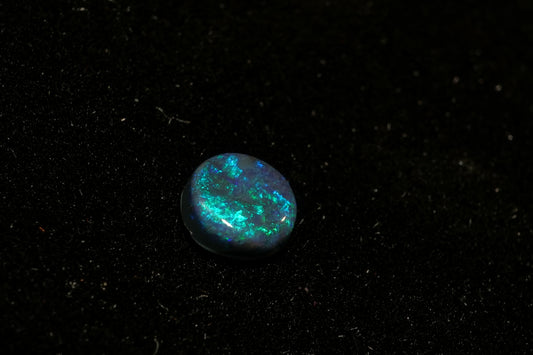 0.51 ct Black Opal 5.5 x 1.8 mm
