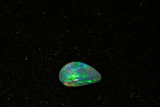 0.55 ct Black Opal 8 x 6.3 x 1.6 mm