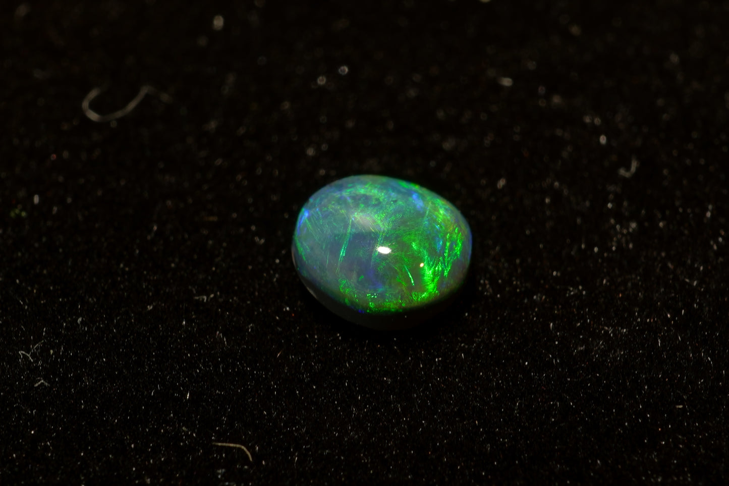 0.52 ct Black Opal 5.7 x 5.2 x 2.5 mm