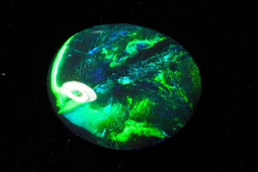 1.82 ct Black Crystal 10 x 9 x 2.8 mm
